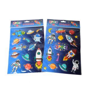 Uzay Sticker 2'li Set